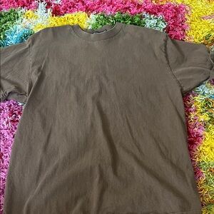 Brandy Melville Brown Oversized Tee